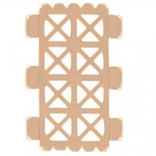 Cymbal ™ DQ metal Connector Faragas for Tila beads - Rose gold